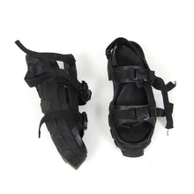 Load image into Gallery viewer, Rick Owens Tractor Sandal Black Size 41
