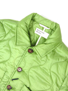 Universal Works Quilted Bakers Jacket Green Medium