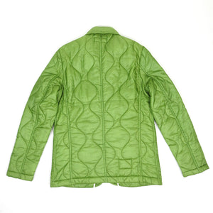 Universal Works Quilted Bakers Jacket Green Medium