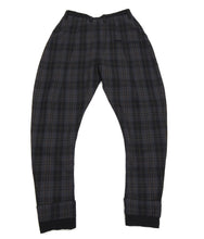 Load image into Gallery viewer, Vivienne Westwood Navy Grey and Brown Plaid Cropped Trousers - 32

