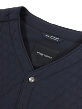 Load image into Gallery viewer, Wings + Horns Vest Navy Medium
