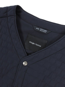 Wings + Horns Vest Navy Medium