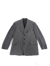 Load image into Gallery viewer, Yohji Yamamoto Vintage 90’s Grey Pinstripe Jacket - M
