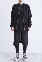 Load image into Gallery viewer, Rick Owens Vicious Spring 2014 Black Cotton Bomber Jacket - M
