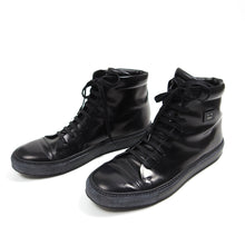 Load image into Gallery viewer, Acne Studios Adrian High Top Sneakers Black Size 45
