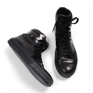 Acne Studios Adrian High Top Sneakers Black Size 45