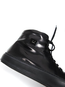 Acne Studios Adrian High Top Sneakers Black Size 45