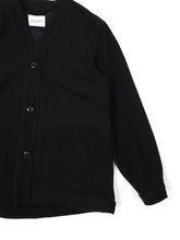 Load image into Gallery viewer, Albam Black Wool Noragi Jacket Medium
