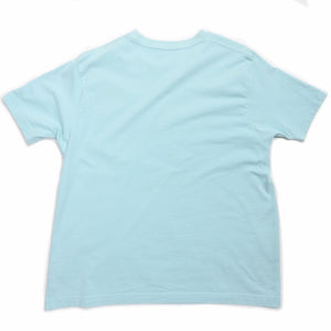 Balenciaga Turquoise Logo T-Shirt Small