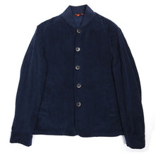 Load image into Gallery viewer, Barena Navy Corduroy Bomber Jacket Size 48
