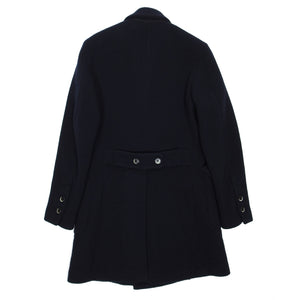 Barena Navy Wool Overcoat Size 50