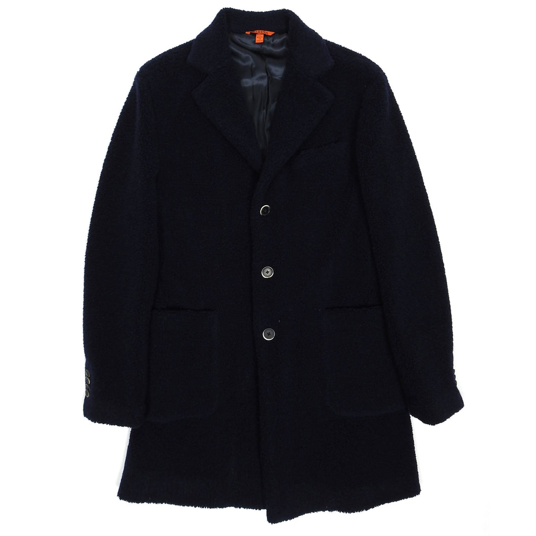 Barena Navy Overcoat Size 48