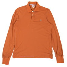 Load image into Gallery viewer, Brunello Cucinelli Longsleeve Polo Orange Small

