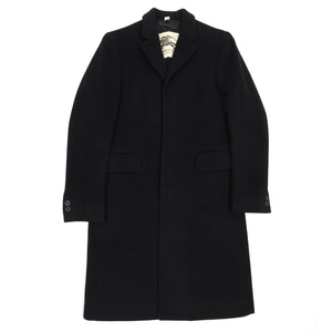 Burberry Black Overcoat Size 44