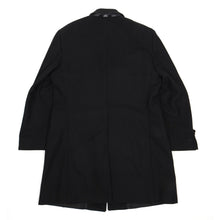 Load image into Gallery viewer, Burberry Black Wool Coat Size 54
