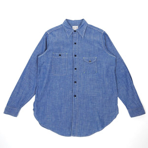 Big Yank Blue Work Shirt Size 15 1/2