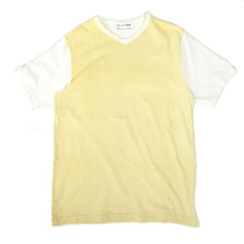 Load image into Gallery viewer, CDG Shirt Striped Tee Yellow Large

