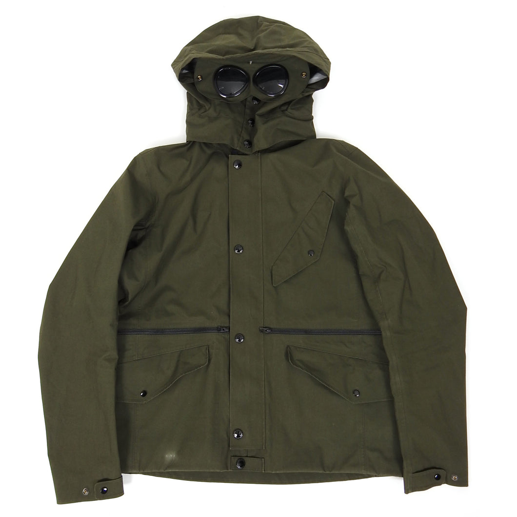 CP Company Goggle Waterproof Jacket Green Size 53