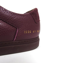 Load image into Gallery viewer, Common Projects BBall Low Premium Bordeaux Size 41
