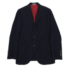 Load image into Gallery viewer, Brunello Cucinelli Suit Navy Size 48
