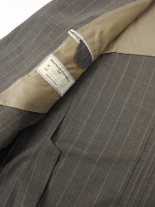 Brunello Cucinelli Double Breasted Blazer Grey Size 54