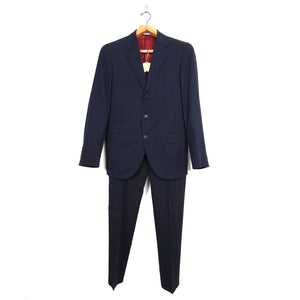 Brunello Cucinelli Suit Navy Size 48