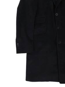 Danielle Alessandrini Cashmere Coat Black Size 48