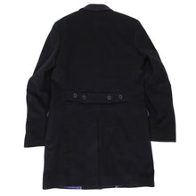 Load image into Gallery viewer, Danielle Alessandrini Cashmere Coat Black Size 48

