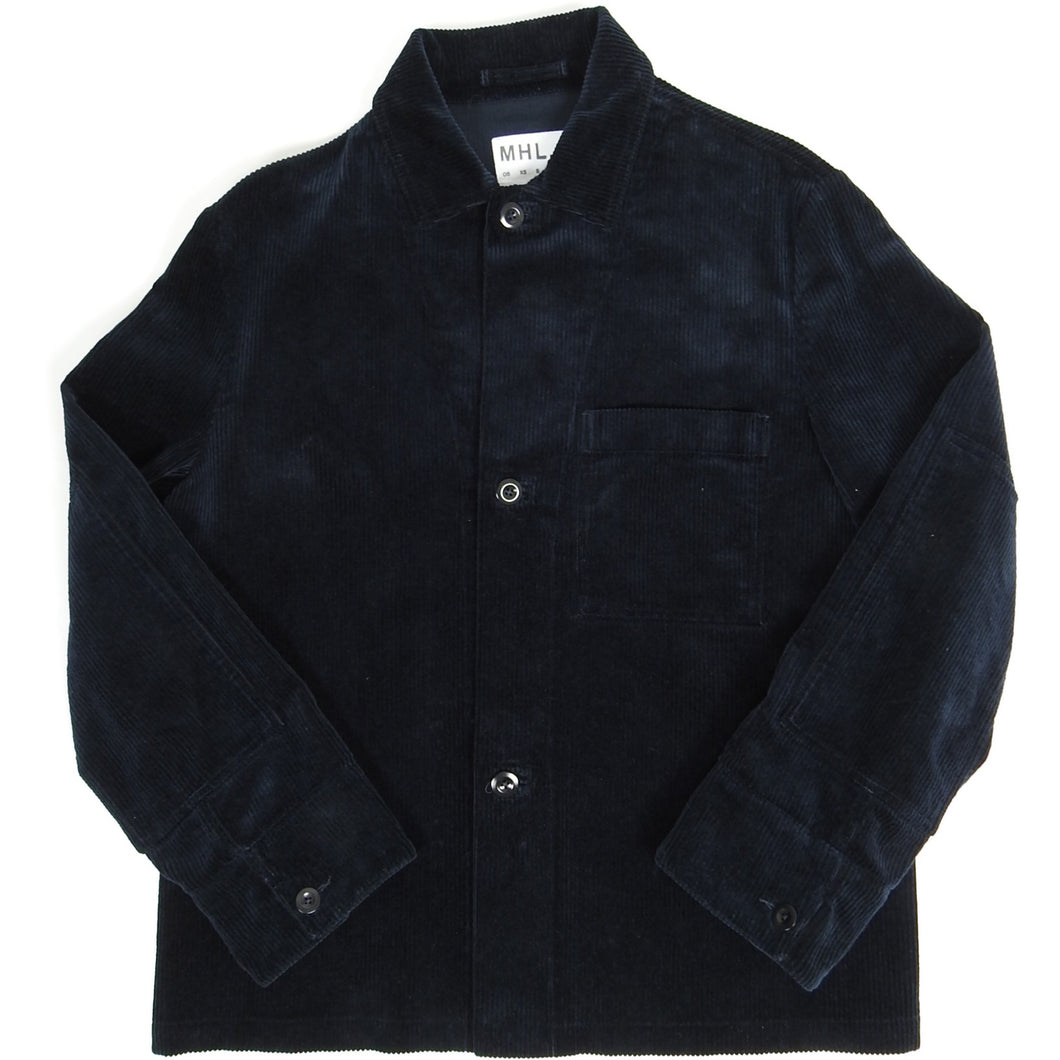 Margaret Howell MHL 3 Button Corduroy Jacket Navy Small