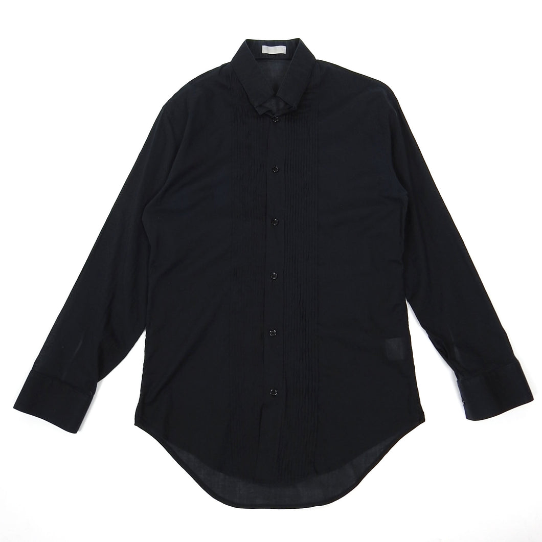 Dior Homme Black Tuxedo Shirt Size 39