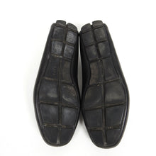 Load image into Gallery viewer, Prada Black Saffiano Leather Loafers UK 9

