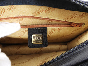 Gianfranco Ferre Vintage Black Wristlet Clutch Bag