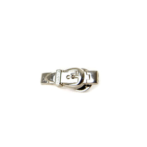 Gucci Silvertone Belt Pin