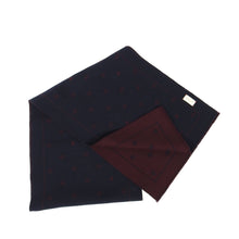 Load image into Gallery viewer, Gucci Bees &amp; Stars Scarf Navy/Red
