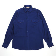 Load image into Gallery viewer, Gucci Vintage Blue Button Up Size 39
