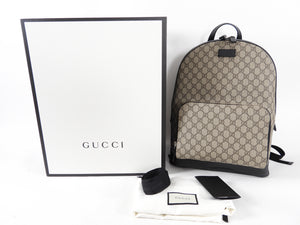 Gucci GG Supreme Monogram Backpack – I Miss You MAN