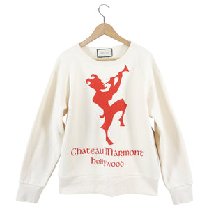 Gucci Chateau Marmont Crewneck Sweater Marked Size XS (fits