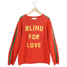 Load image into Gallery viewer, Gucci Blind For Love Red and Yellow Knit Sweater - L / XL
