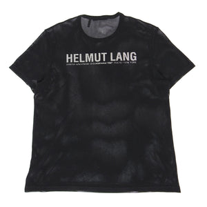 Helmut Lang Mesh T-Shirt Black