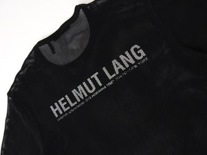 Helmut Lang Mesh T-Shirt Black