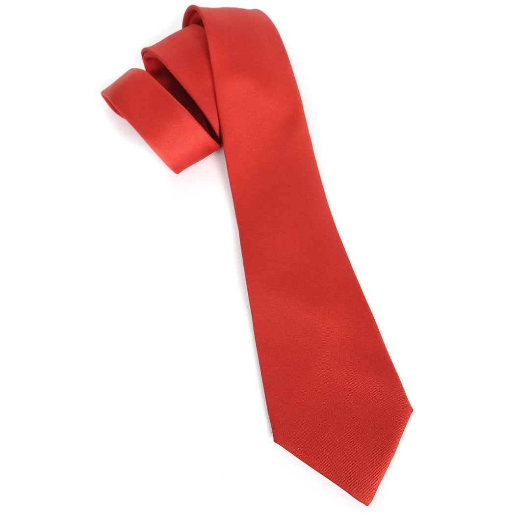 Hermes Silk Tie Red