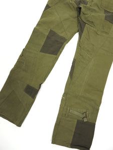 Junya Watanabe AW'06 Green Patchwork Trousers Large