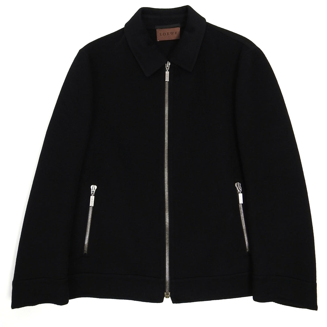 Loewe Black Wool/Cashmere Jacket Size 48