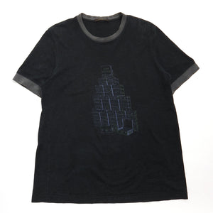 Louis Vuitton Grey Luggage Graphic T-Shirt 