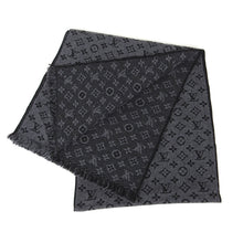 Load image into Gallery viewer, Louis Vuitton Wool Monogram Scarf Grey
