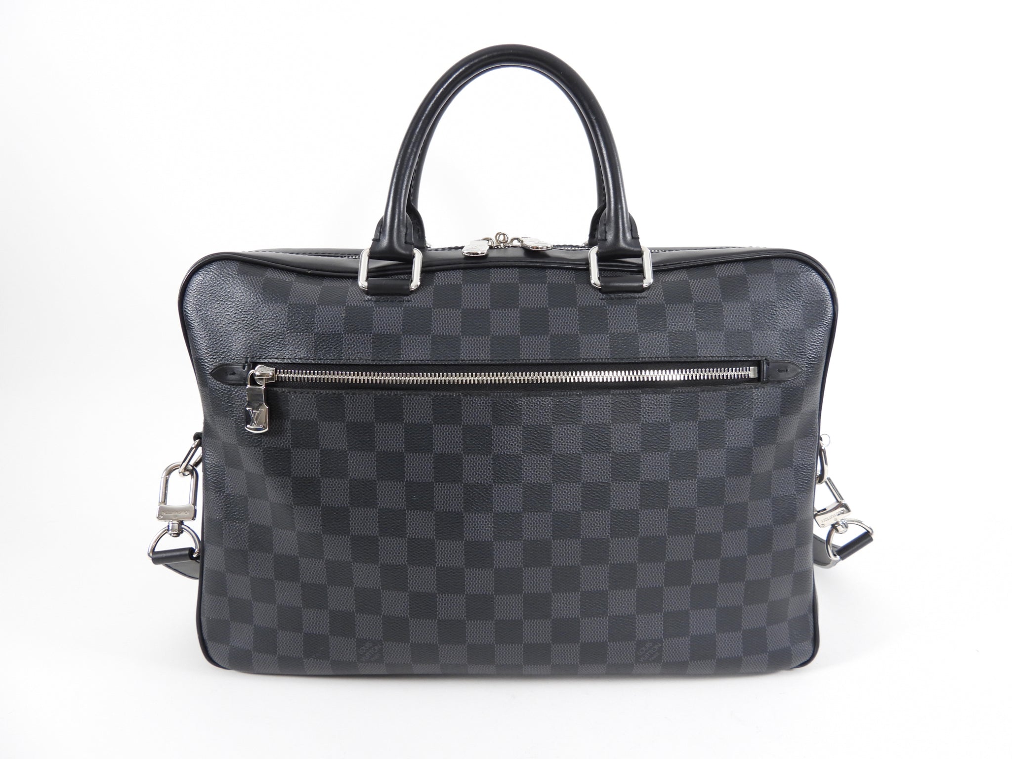 Louis Vuitton Damier Graphite Porte-Documents Business MM Bag – I