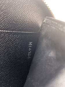 Authenticated Used LOUIS VUITTON Louis Vuitton Organizer N60111 Zippy NM Damier  Graphite Long Wallet Round Zipper Passport Travel Pouch Gray Series Made in  Spain Men's 