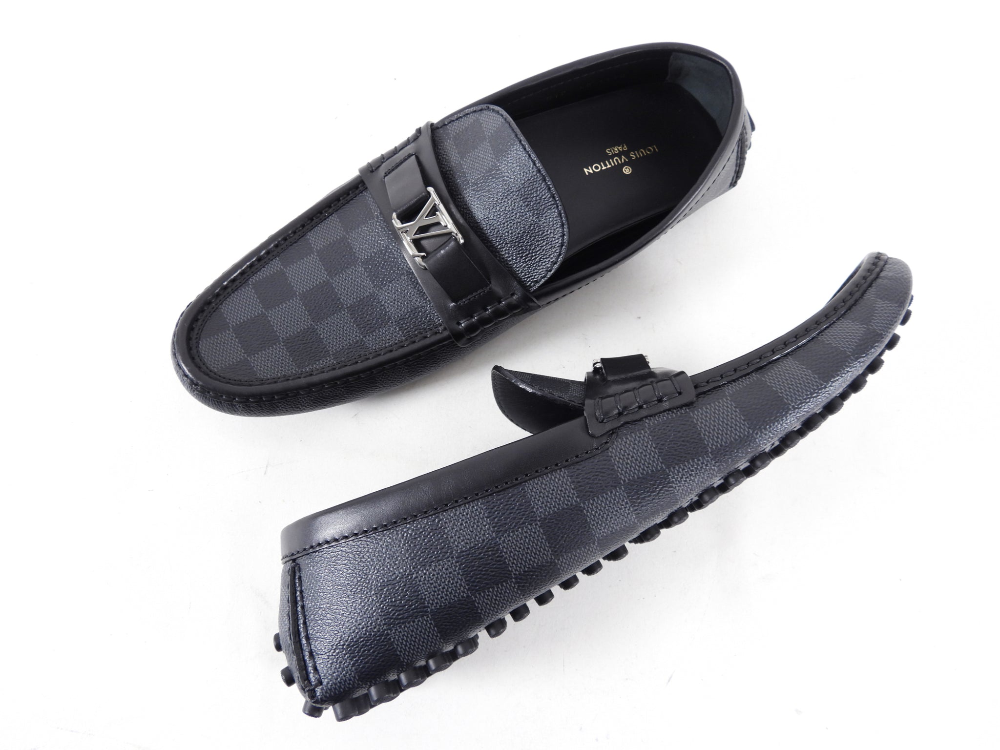 Louis Vuitton Hockenheim Moccasin BLACK. Size 09.5