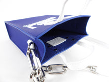 Load image into Gallery viewer, Louis Vuitton AW 2021 Virgil Abloh Blue Sac Plat XS Crossbody Bag
