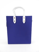 Load image into Gallery viewer, Louis Vuitton AW 2021 Virgil Abloh Blue Sac Plat XS Crossbody Bag
